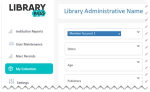 My Coll - select member account